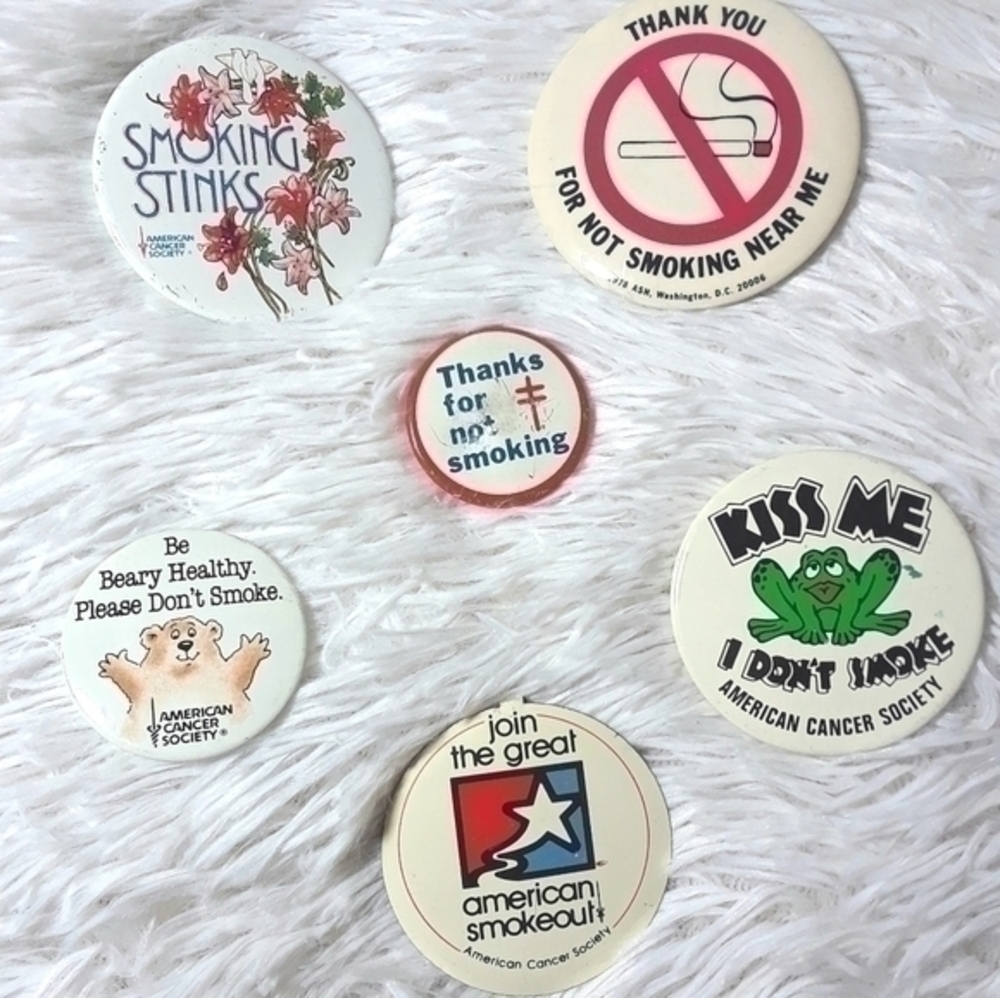 Vintage American Cancer Society Pin Collection